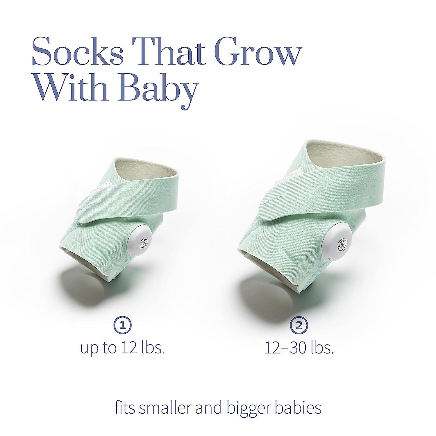 Owlet Dream Sock - Smart Baby Monitor View Heart Rate and Average Oxygen O2 as Sleep Quality Indicators. Wakings, Movement, and Sleep State. Digital Sleep Coach and Sleep Assist Prompts - Mint - Image 9